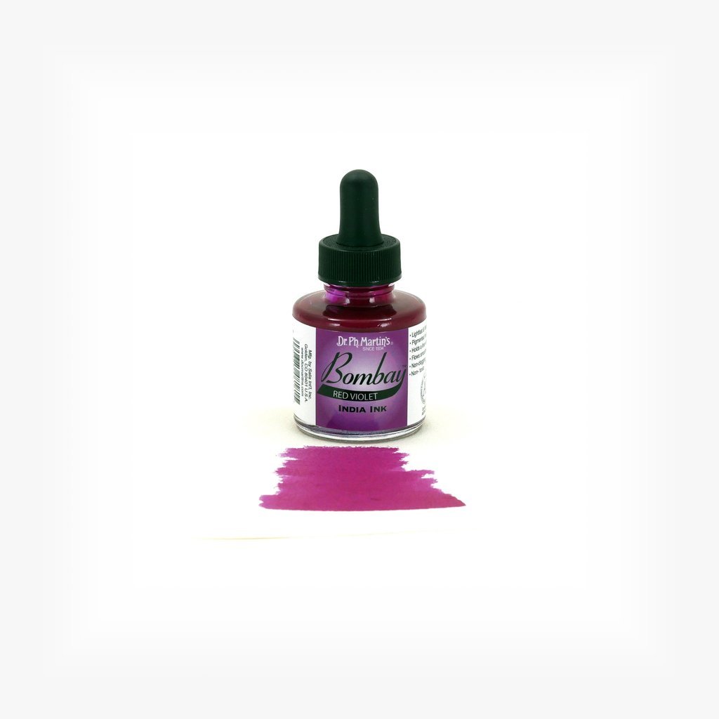 Dr. Ph. Martin's Bombay India Ink - 30 ml Bottle - Red Violet (18BY)