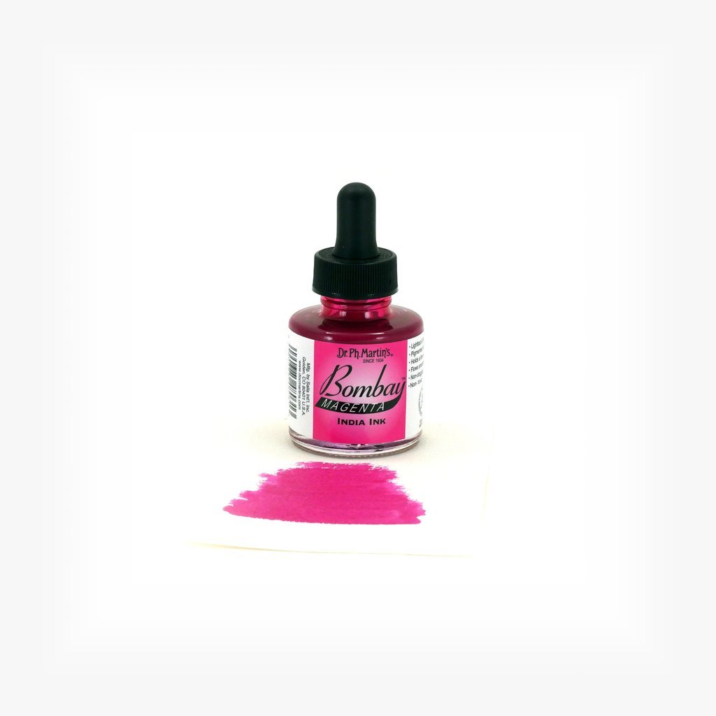 Dr. Ph. Martin's Bombay India Ink - 30 ml Bottle - Magenta (3BY)