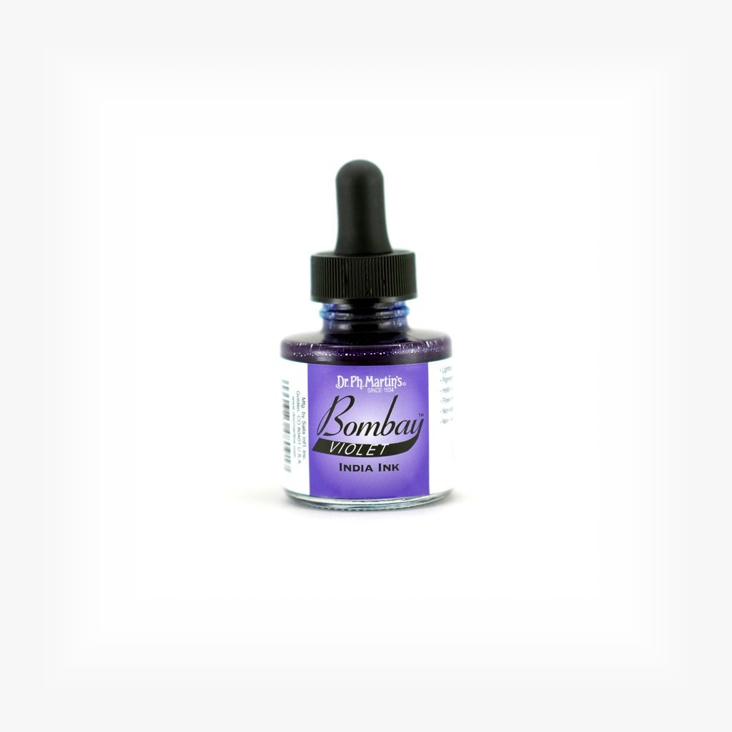 Dr. Ph. Martin's Bombay India Ink - 30 ml Bottle - Violet (9BY)