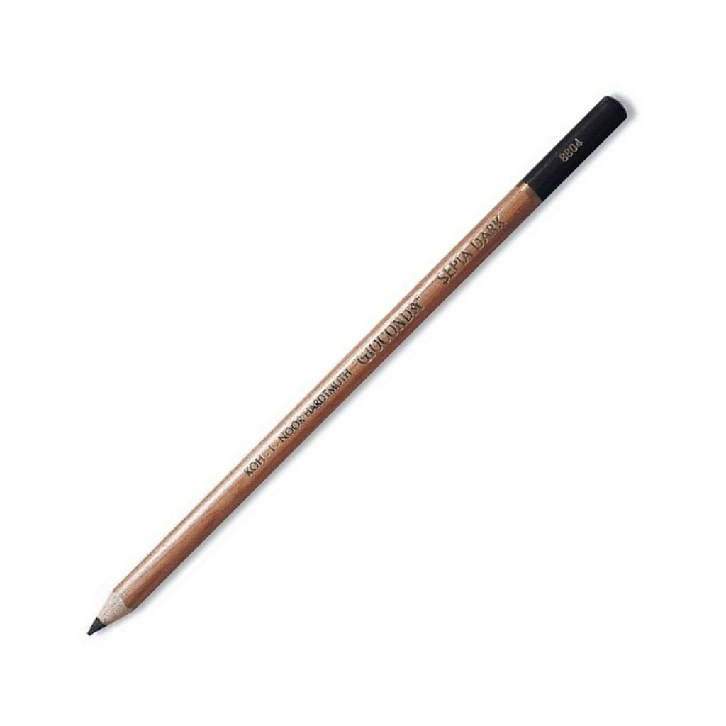 Koh-I-Noor Gioconda Sepia Pencil - 8804 Dark Brown Chalk