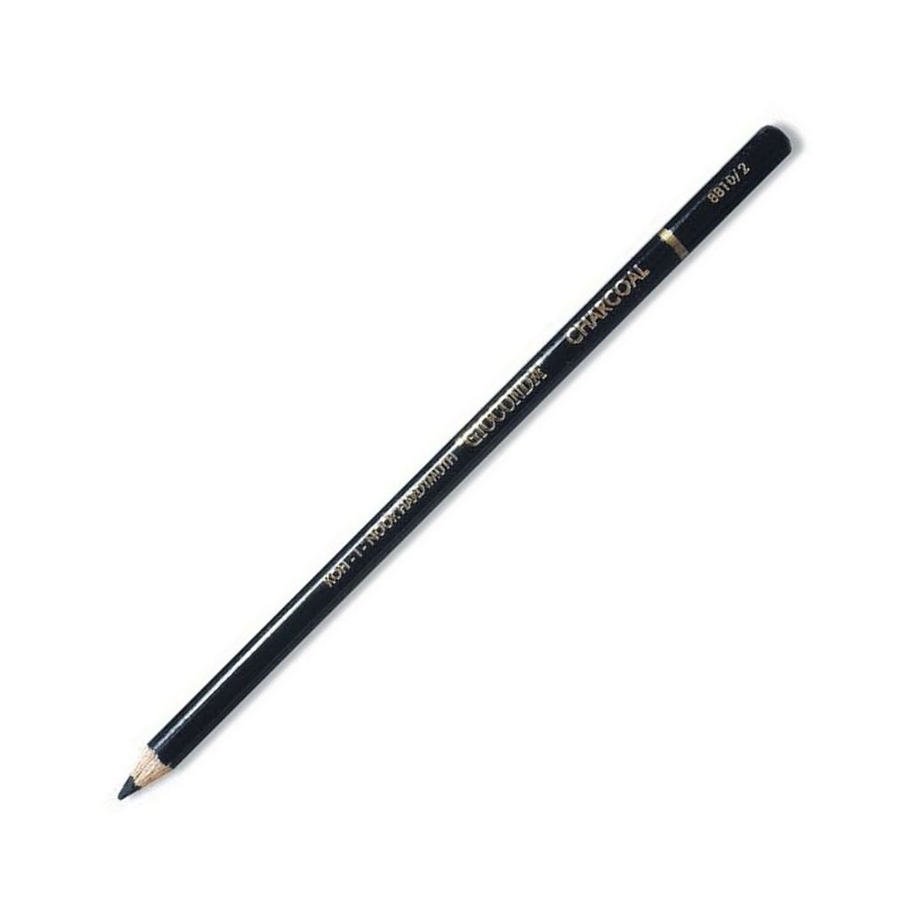 Koh-I-Noor Gioconda Black Charcoal Pencil 8810 - Soft