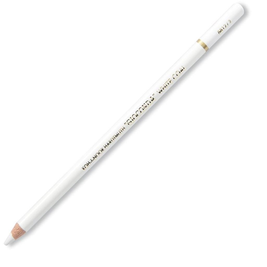 Koh-I-Noor Gioconda White Extra-Charcoal Pencil 8812 - Soft