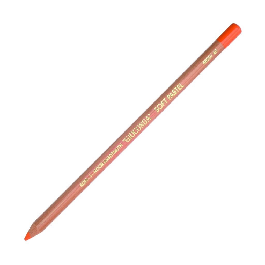 Koh-I-Noor Gioconda Artist Soft Pastel Pencil - Cadmium Orange (40)