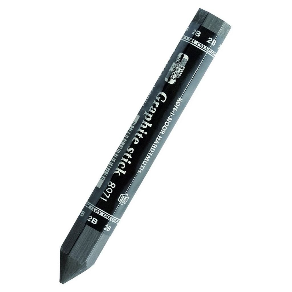 Koh-I-Noor Professional Woodless Extra Thick Graphite Stick - 2B