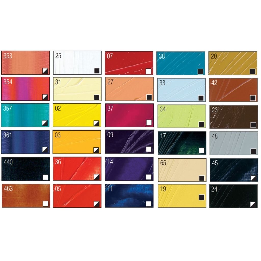 Pebeo Studio Fine XL Oil - Set of 30 Colours in 20 ML Tubes