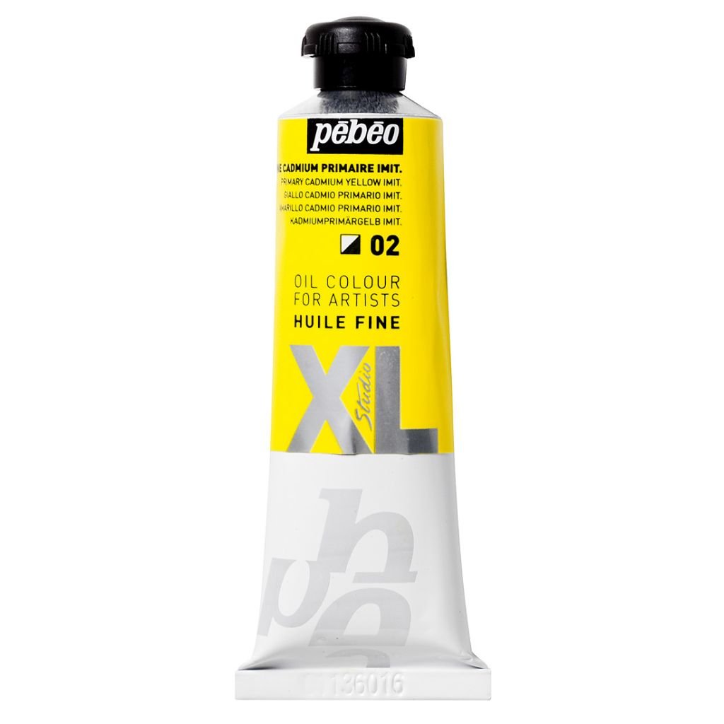 Pebeo Studio Fine XL Oil - Primary Cadmium Yellow Imit. (02) - Tube of 37 ML