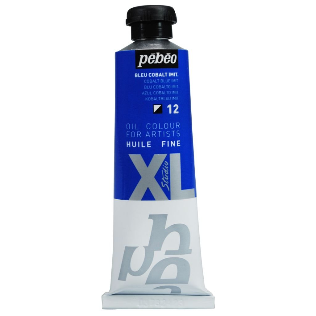 Pebeo Studio Fine XL Oil - Cobalt Blue Imit. (12) - Tube of 37 ML