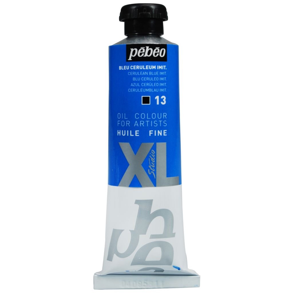 Pebeo Studio Fine XL Oil - Cerulean Blue Imit. (13) - Tube of 37 ML