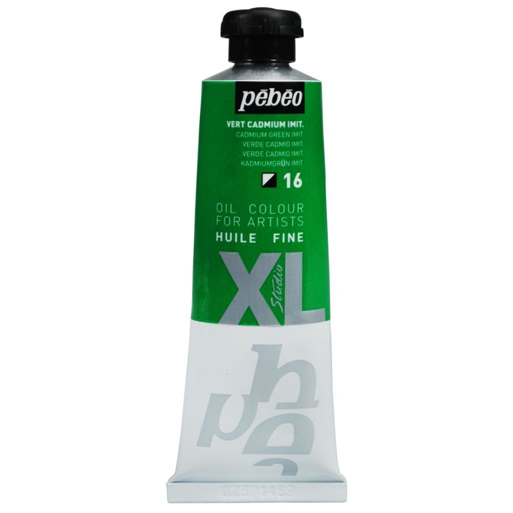 Pebeo Studio Fine XL Oil - Cadmium Green Hue (16) - Tube of 37 ML