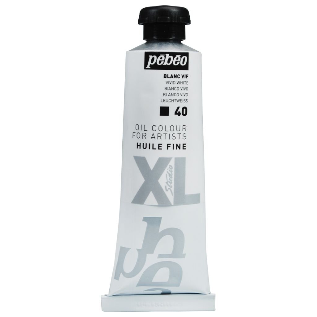 Pebeo Studio Fine XL Oil - Vivid White (40) - Tube of 37 ML