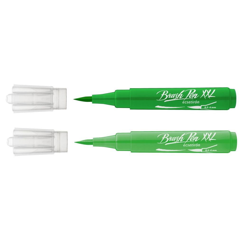 ICO Brushpen XXL - Set of 2 - Light Green & Dark Green