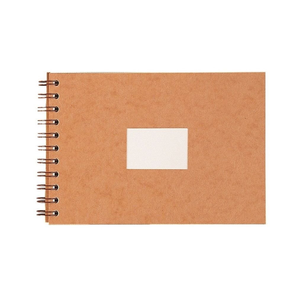 Clairefontaine - Carnet de Voyage - Tobacco Cover - Wirebound - Watercolour Travel Album - A5 (148 mm x 210 mm or 5.8