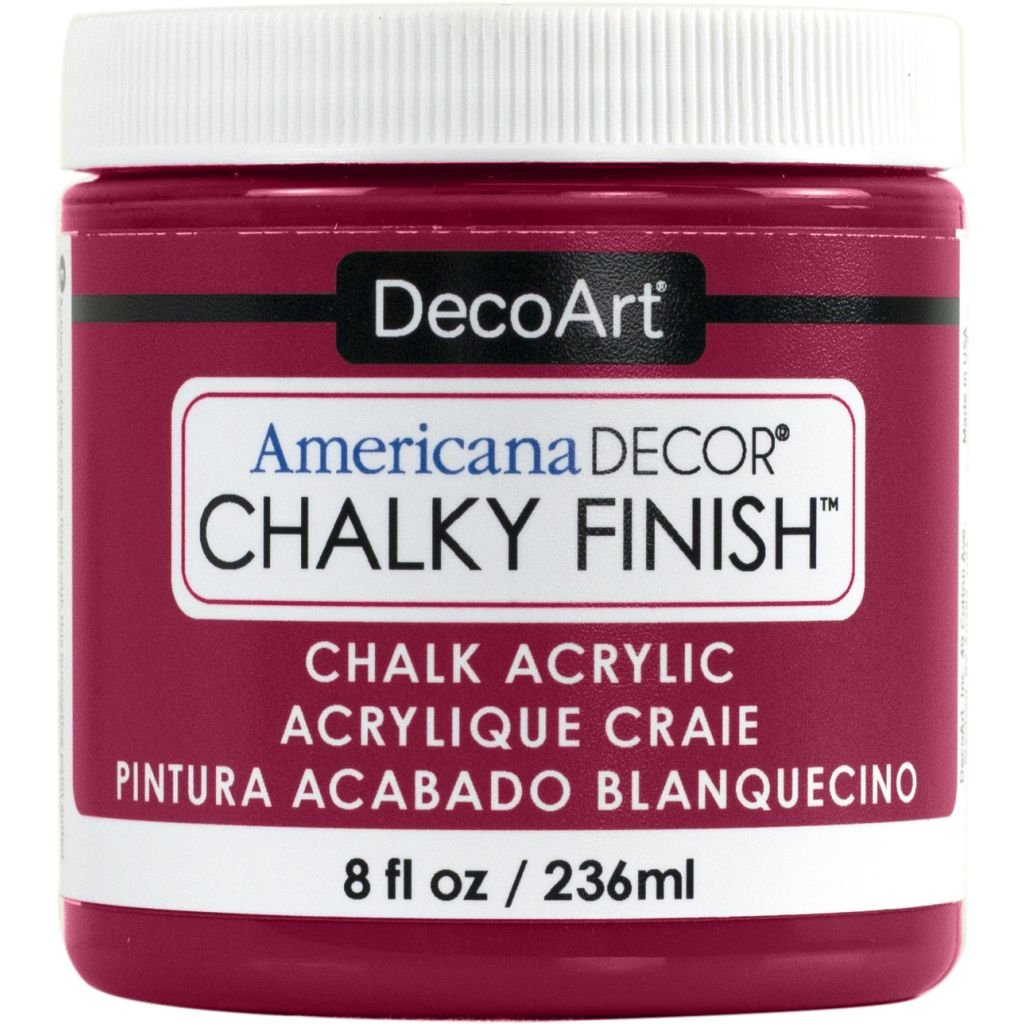 DecoArt Americana Décor - Chalky Finish - Ultra Matte Paint - 236 ML (8 Oz) Bottle - Romance (06)