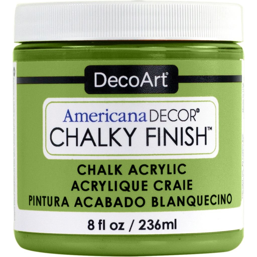DecoArt Americana Décor - Chalky Finish - Ultra Matte Paint - 236 ML (8 Oz) Bottle - New Life (14)
