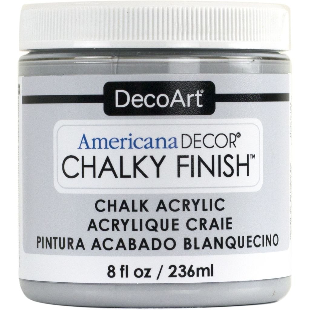 DecoArt Americana Décor - Chalky Finish - Ultra Matte Paint - 236 ML (8 Oz) Bottle - Yesteryear (27)