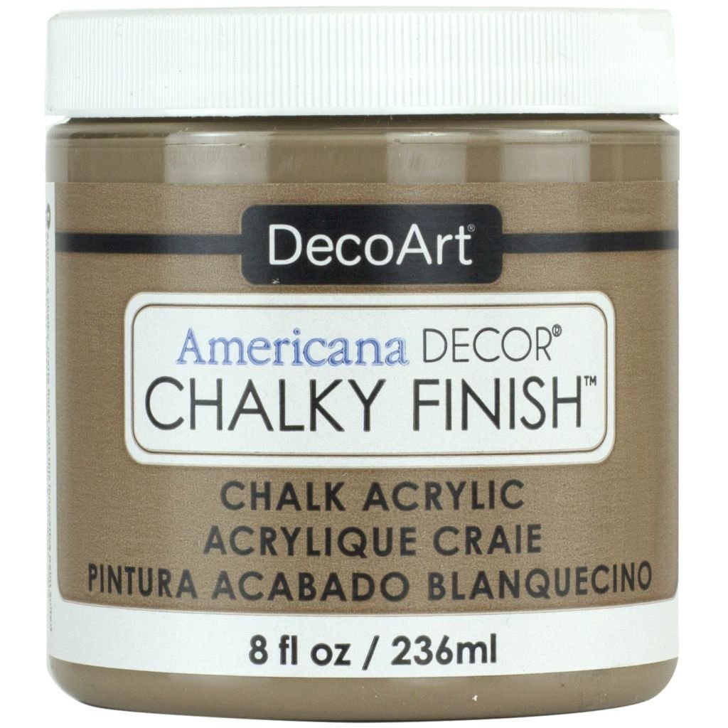 DecoArt Americana Décor - Chalky Finish - Ultra Matte Paint - 236 ML (8 Oz) Bottle - Restore (35)