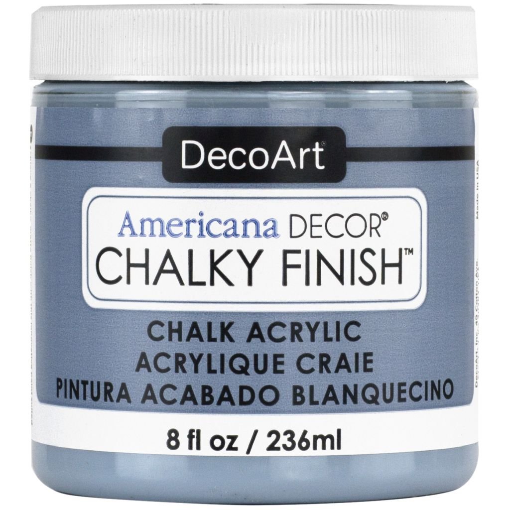 DecoArt Americana Décor - Chalky Finish - Ultra Matte Paint - 236 ML (8 Oz) Bottle - Colonial (39)