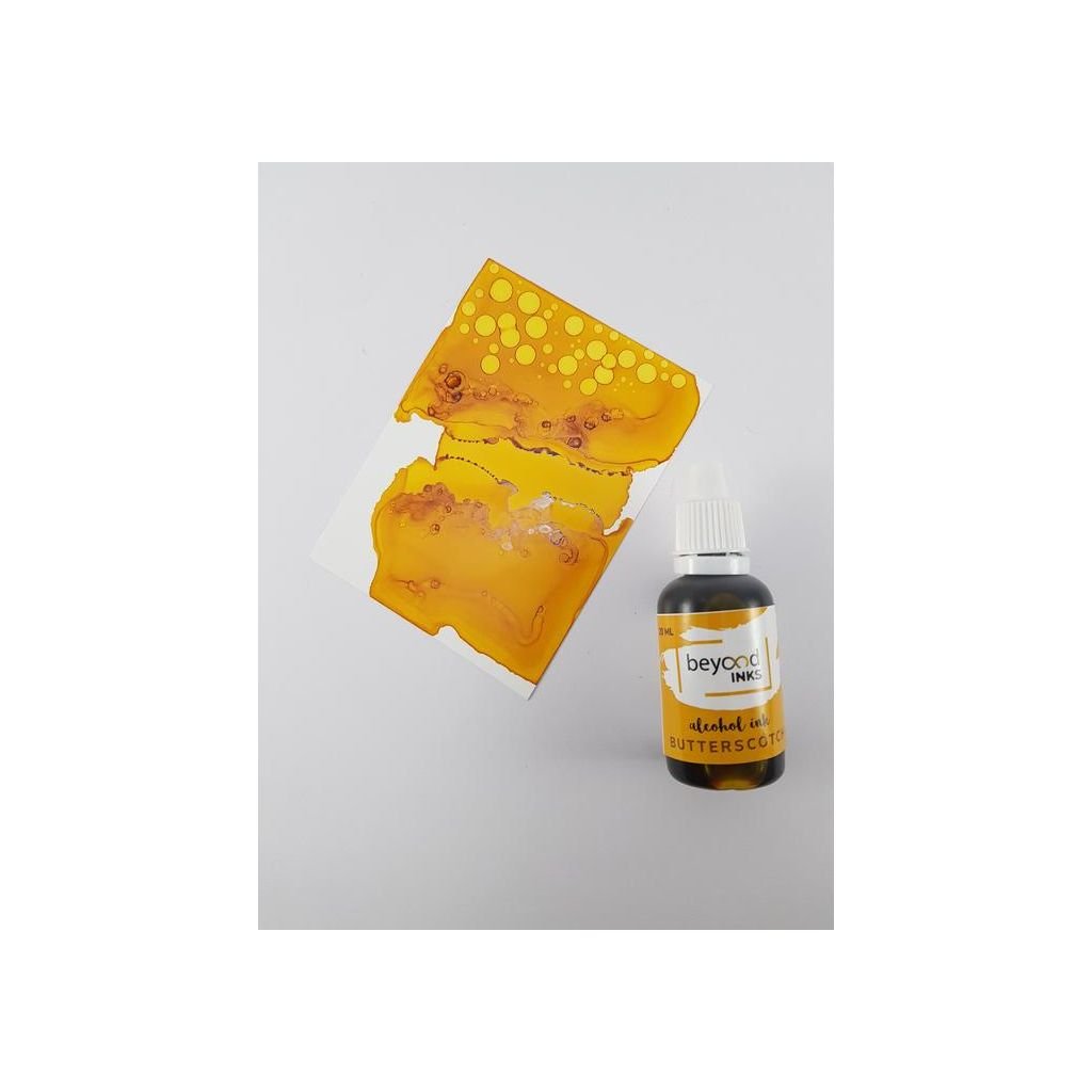 Beyond Inks - Alcohol Inks - Butterscotch - Bottle of 20 ML