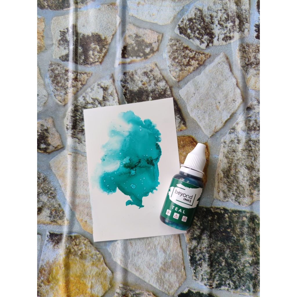 Beyond Inks - Alcohol Inks - Teal - Bottle of 20 ML