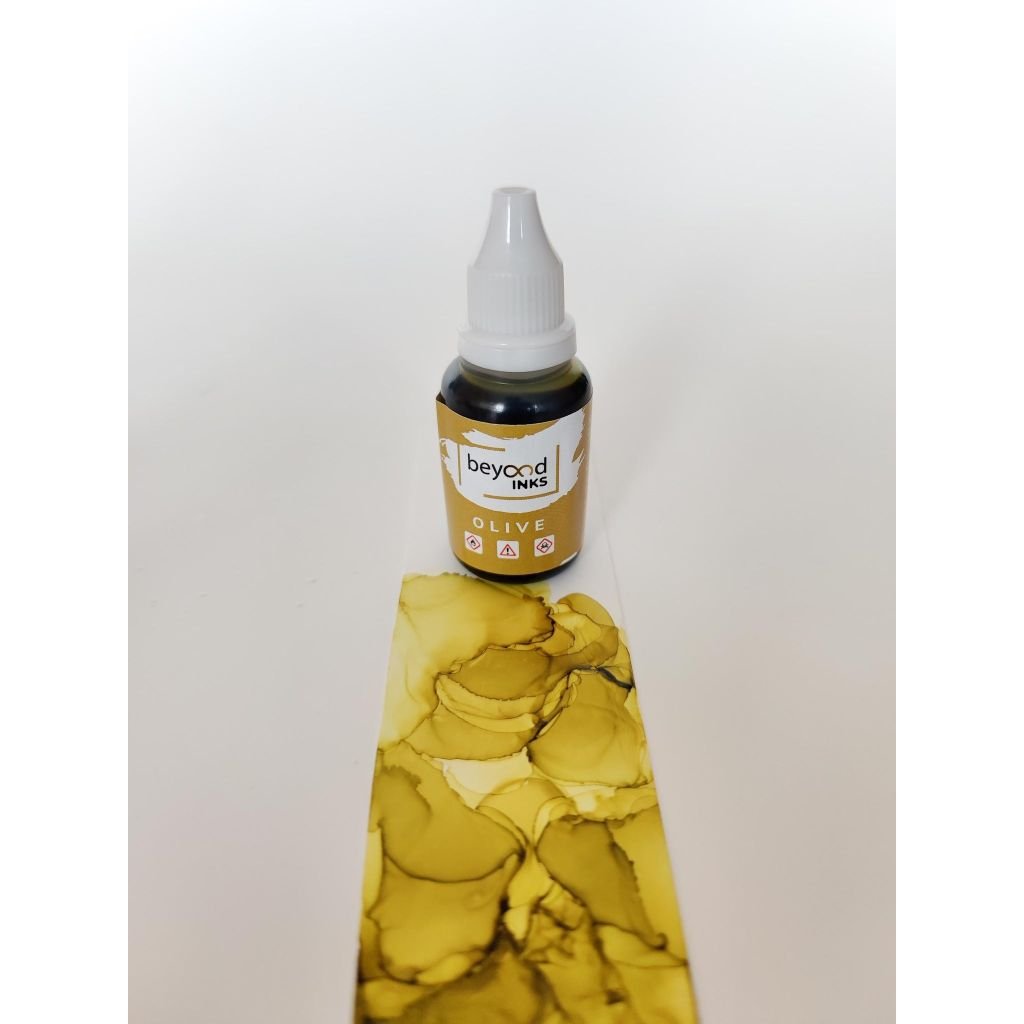 Beyond Inks - Alcohol Inks - Olive - Bottle of 20 ML