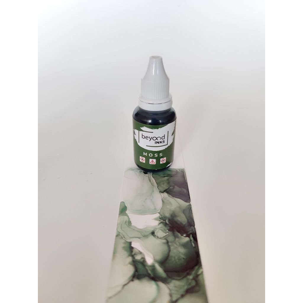 Beyond Inks - Alcohol Inks - Moss - Bottle of 20 ML