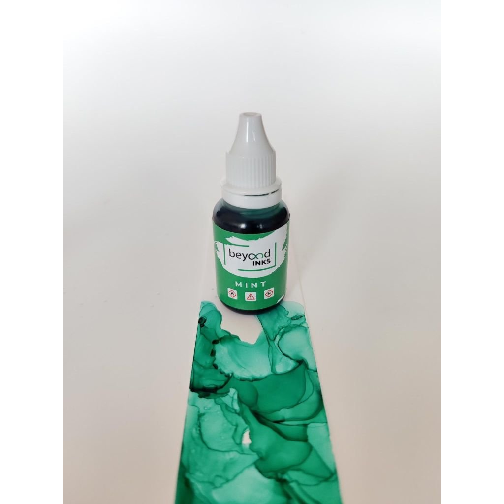 Beyond Inks - Alcohol Inks - Mint - Bottle of 20 ML