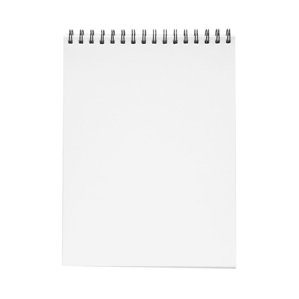 Scholar Artists' Pad Novice - A4 (29.7 cm x 21 cm or 8.3 in x 11.7 in) Natural White Smooth 130 GSM, Spiral Pad of 25 Sheets