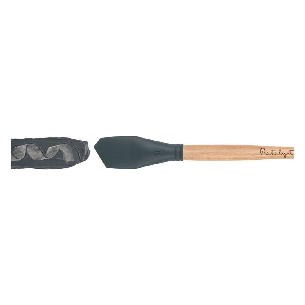 Princeton Catalyst Silicone Blade Tool No. 1, Shape - B50-01, Colour - Gray, Size - 50 mm