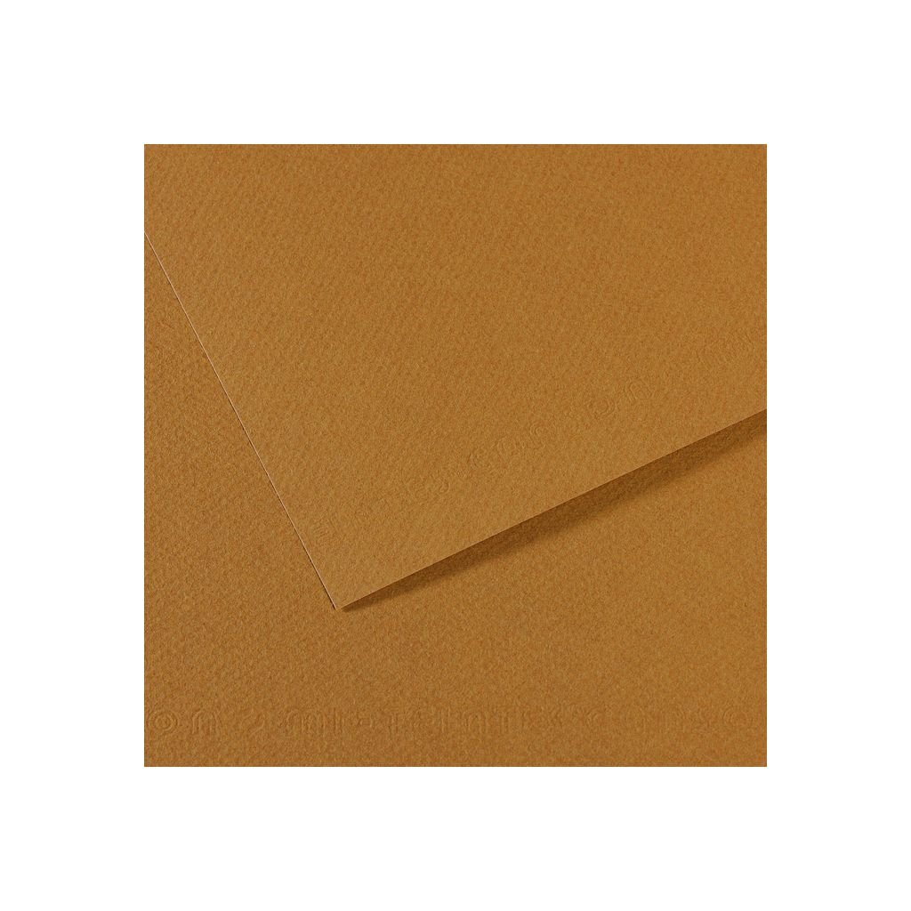 Canson Mi-Teintes Pastel Paper - 50 cm x 65 cm or 19.68'' x 25.59'' - Sand (336) - Honeycomb + Fine Grain 160 GSM - Pack of 25 Sheets