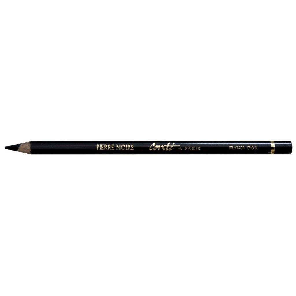 Conte a' Paris Sketching Pencils - Pierre Noire Black - B