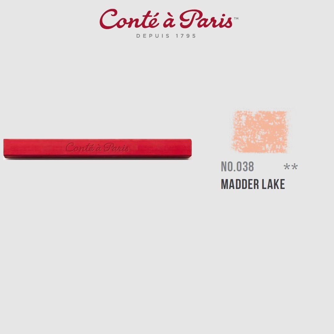 Conte a' Paris Colour Carres Crayons - Madder (038)