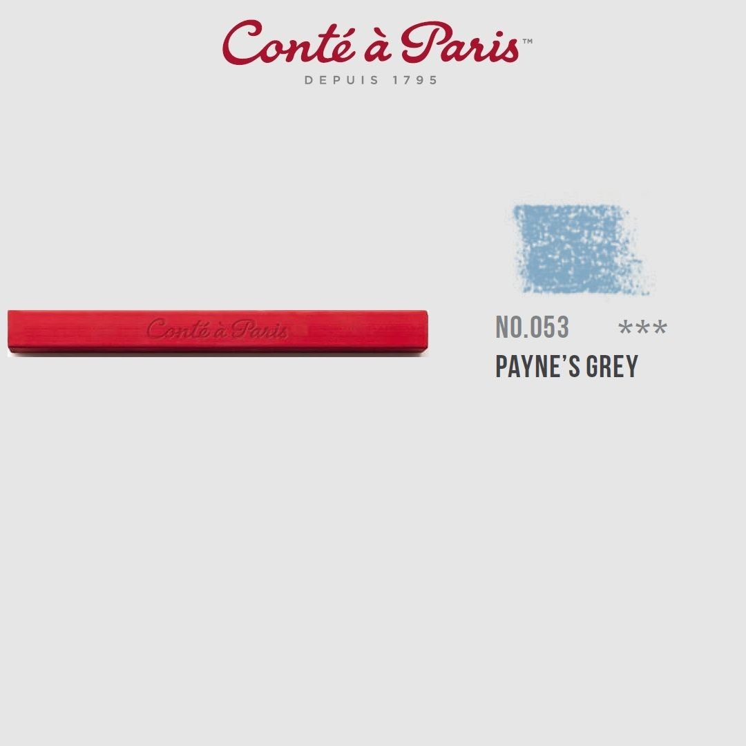 Conte a' Paris Colour Carres Crayons - Payne's Grey (053)