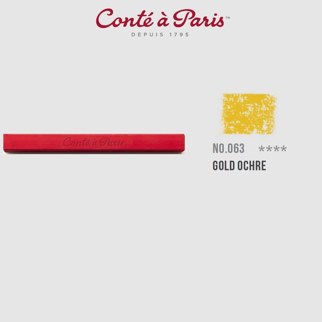 Conte a' Paris Colour Carres Crayons - Gold Ochre (063)