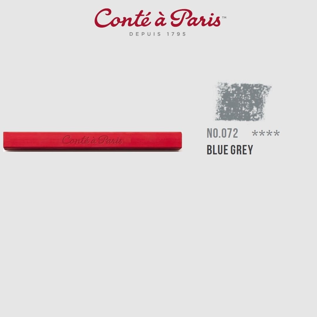 Conte a' Paris Colour Carres Crayons - Blue Grey (072)