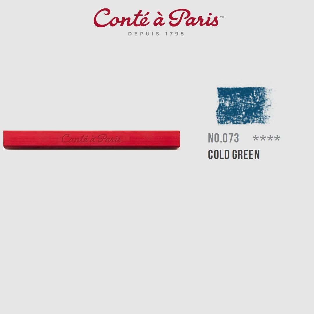 Conte a' Paris Colour Carres Crayons - Cold Green (073)
