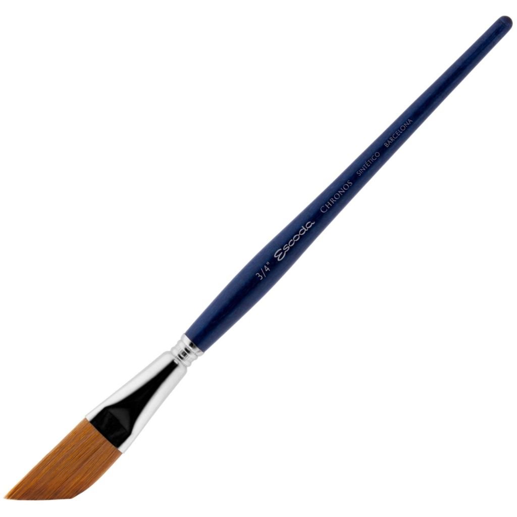 Escoda Chronos Synthetic Toray - RMIX Brush - Series 1353 - Dagger Striper - Short Handle - Size: 1/2
