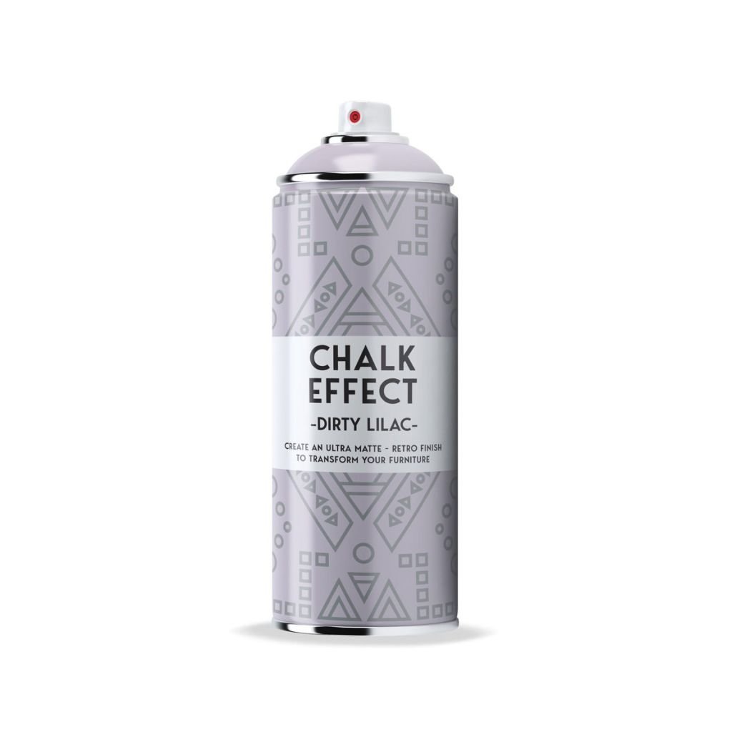 Cosmos Chalk Effect Acrylic Paint - Ultra Matte Retro Finish - 400 ML Can - Dirty Lilac (N10)