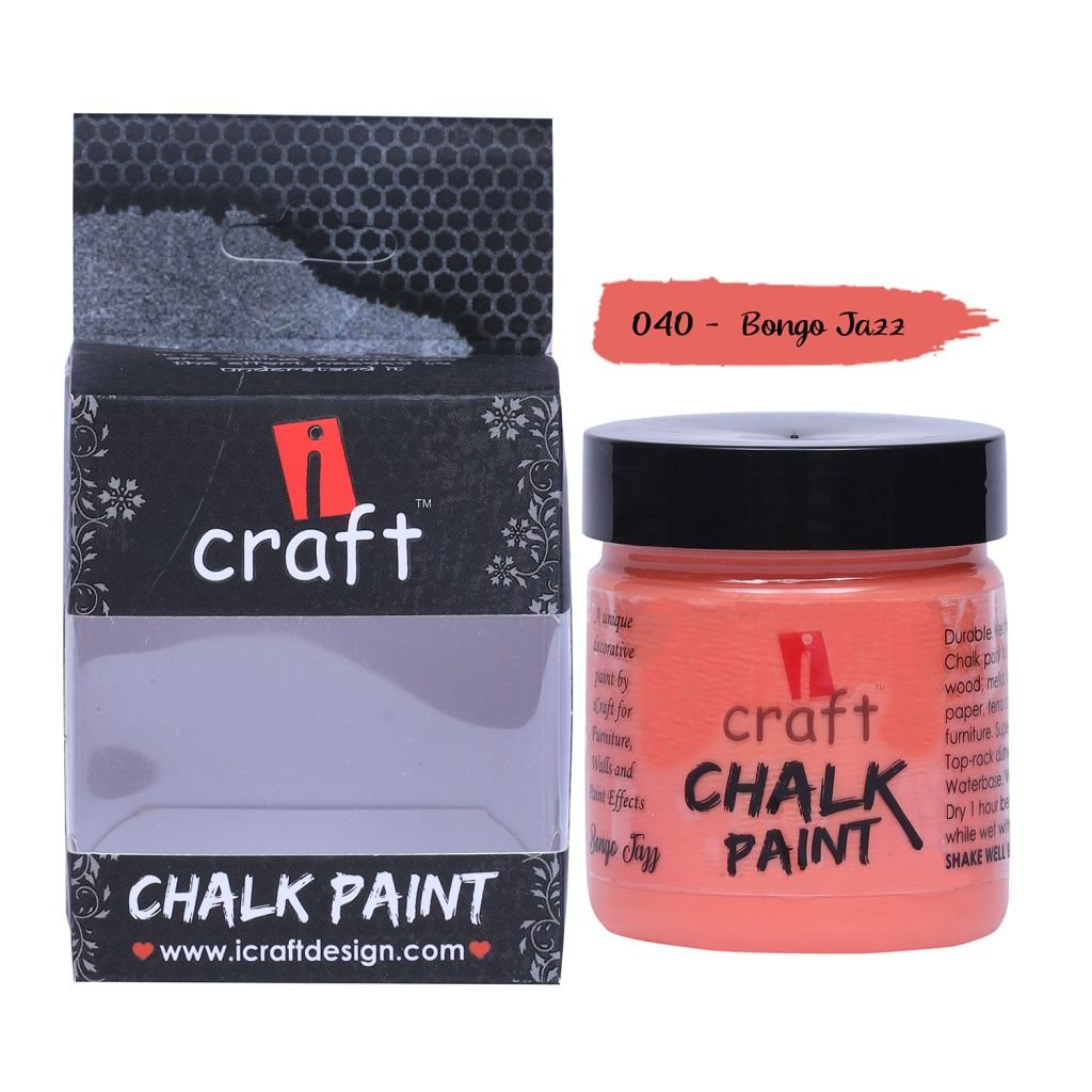 iCraft Chalk Paint Bongo Jazz - Jar of 100 ML