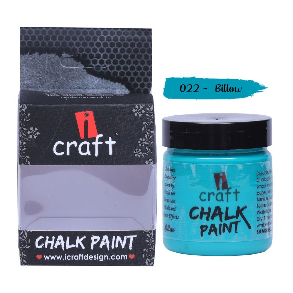 iCraft Chalk Paint Billow - Jar of 100 ML