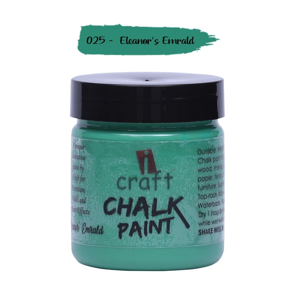 iCraft Chalk Paint Eleanor`s Emrald - Jar of 100 ML