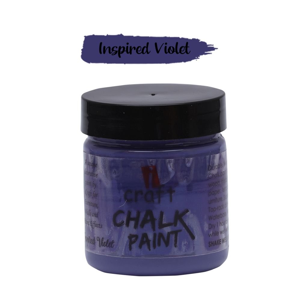 iCraft Chalk Paint Inspired Violet - Jar of 100 ML