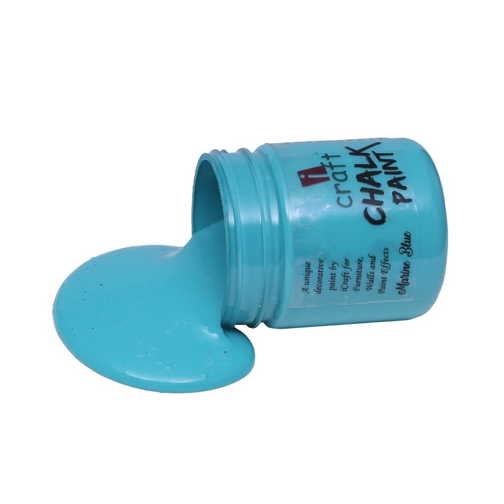 iCraft Chalk Paint Marine Blue - Jar of 100 ML
