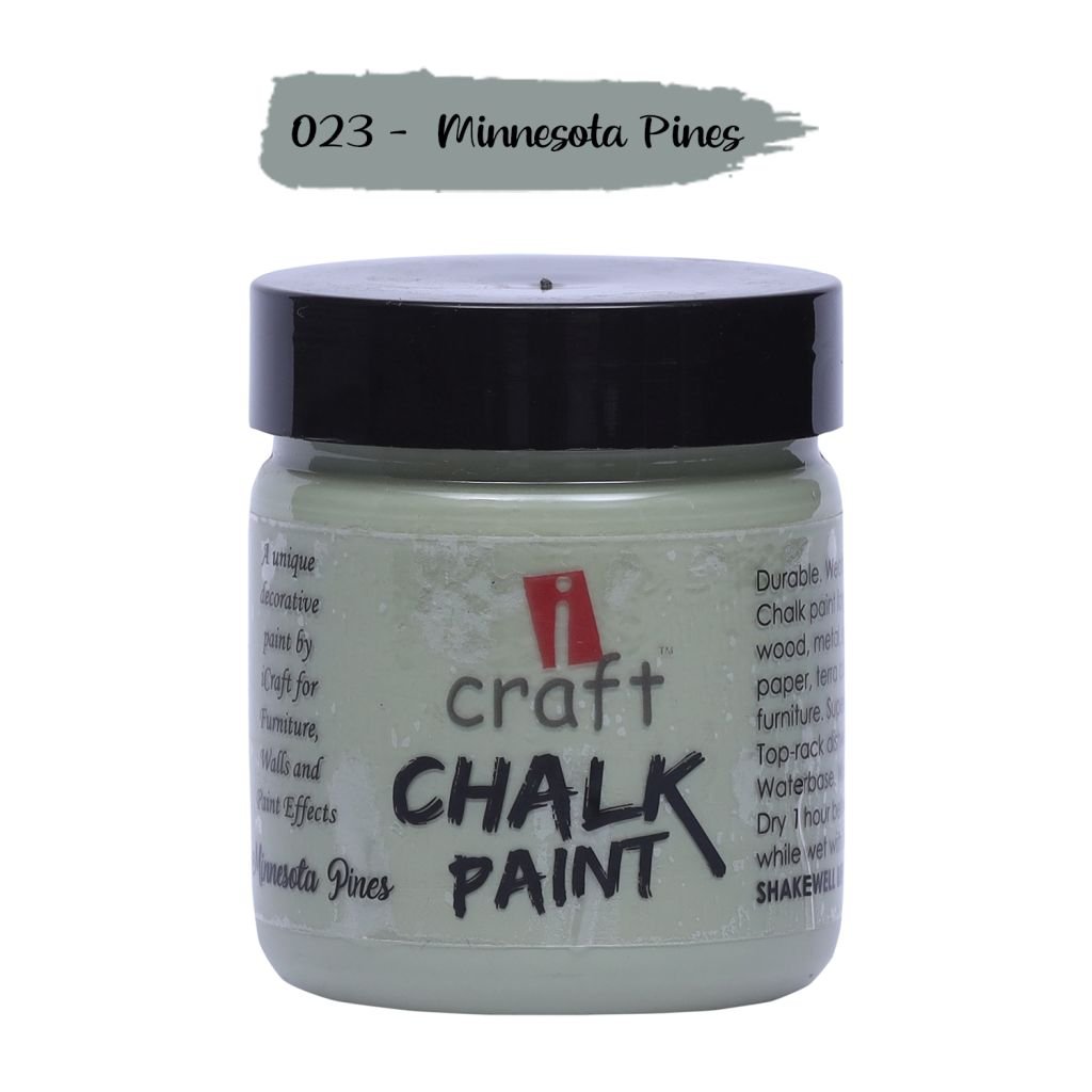 iCraft Chalk Paint Minnesota Pines - Jar of 100 ML