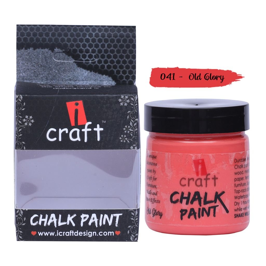 iCraft Chalk Paint Old Glory - Jar of 100 ML
