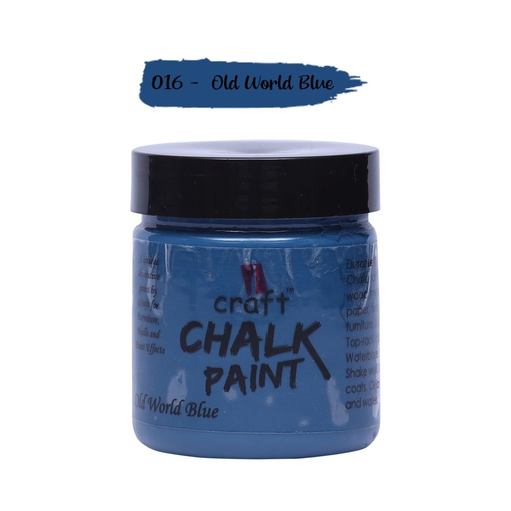 iCraft Chalk Paint Old World Blue - Jar of 100 ML