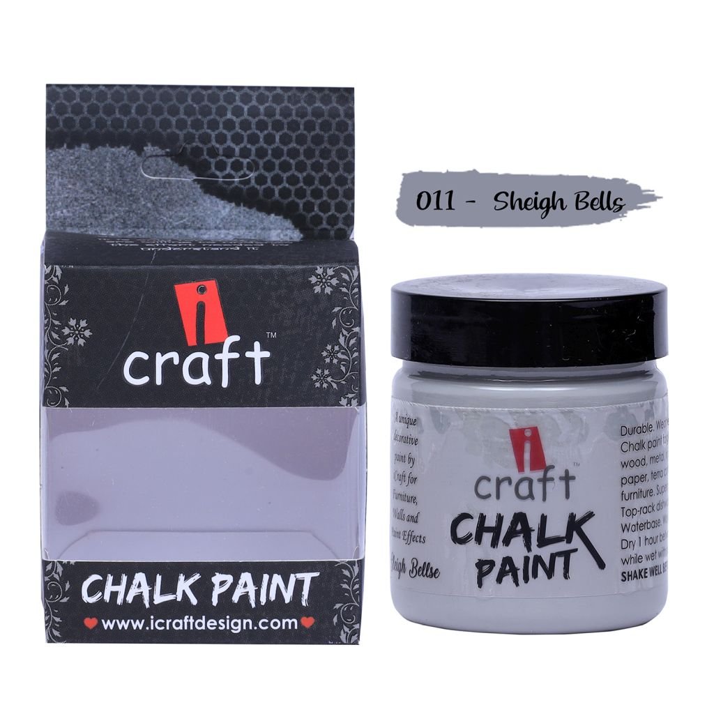 iCraft Chalk Paint Sleigh Bells - Jar of 100 ML