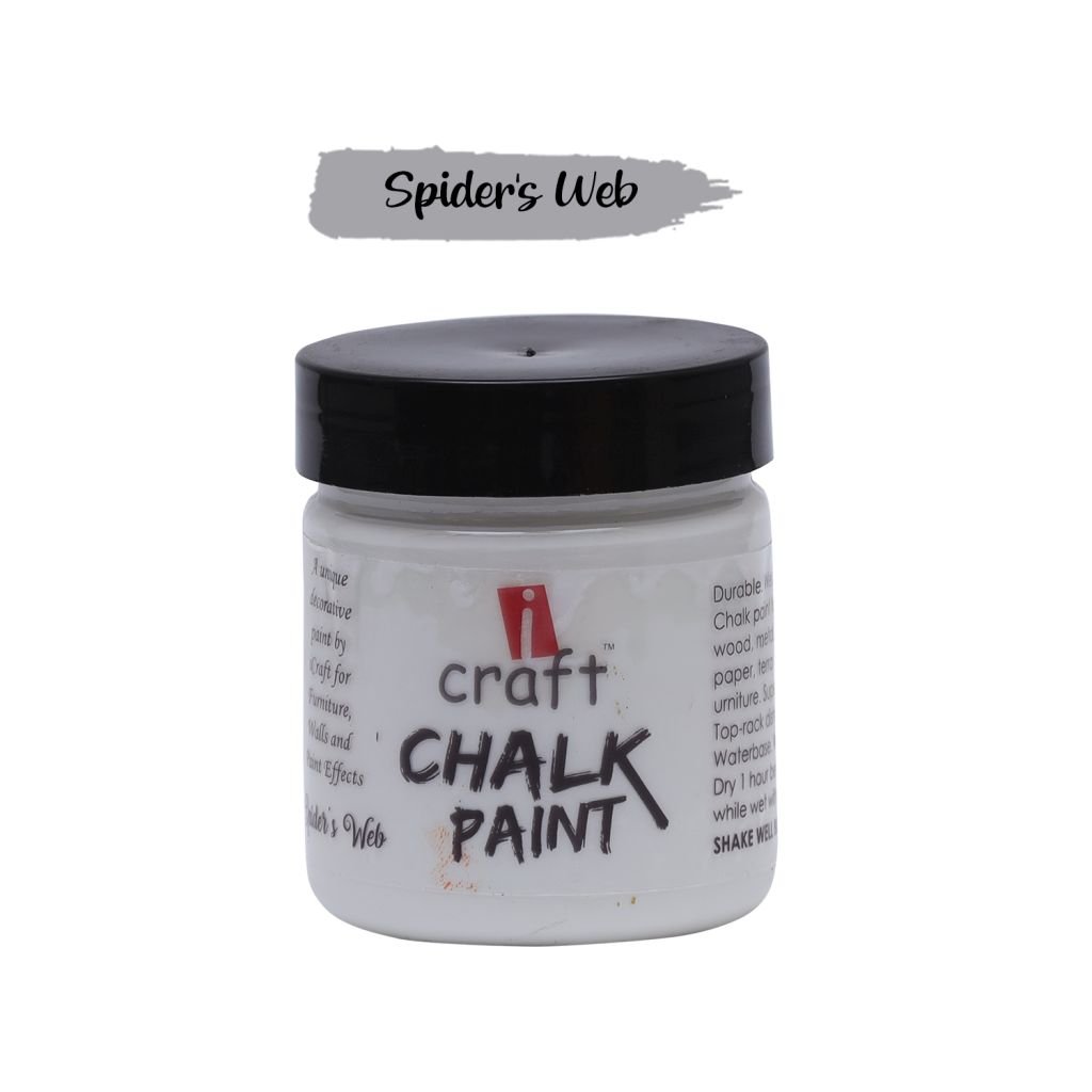 iCraft Chalk Paint Spider`s Web - Jar of 100 ML