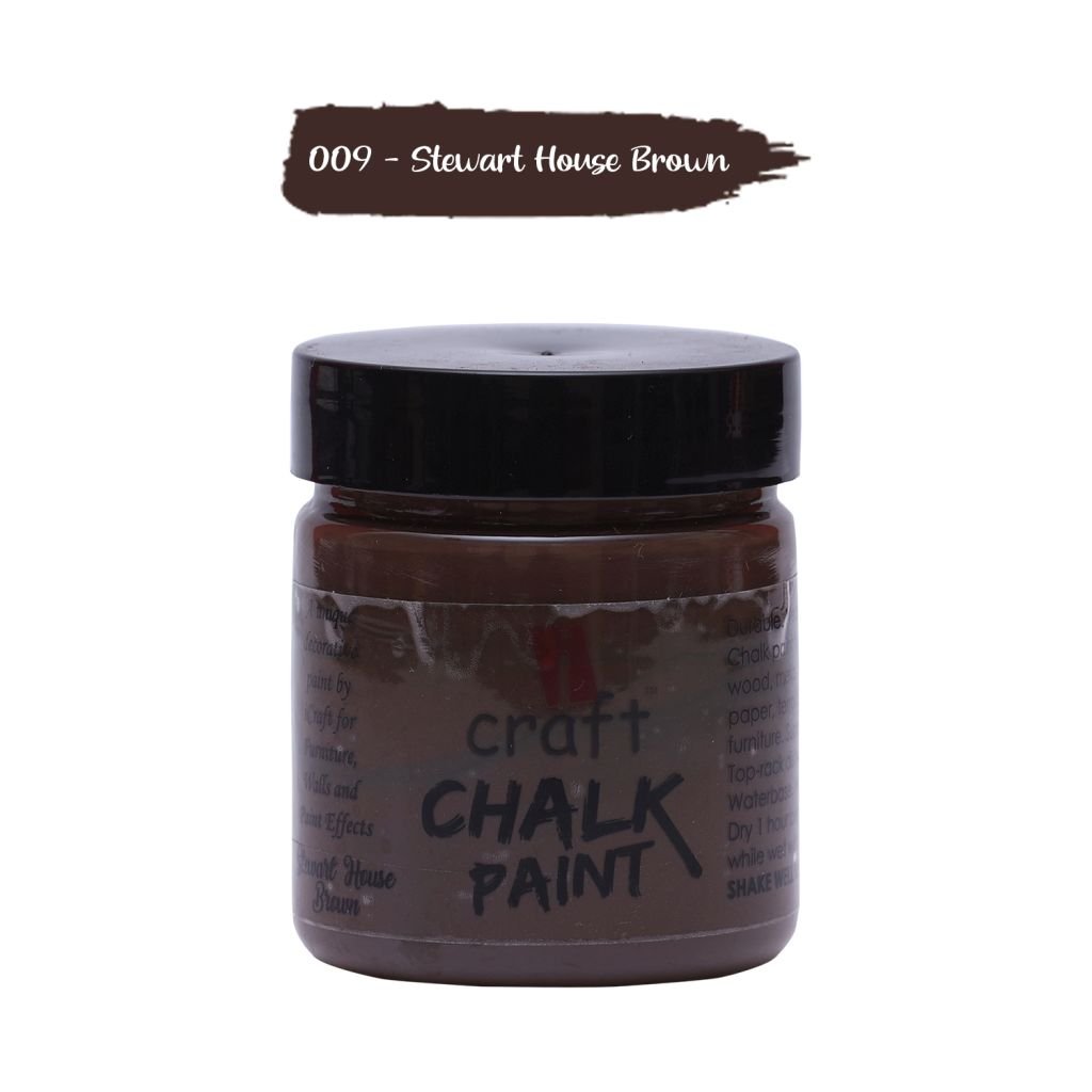 iCraft Chalk Paint Stewart House Brown - Jar of 100 ML