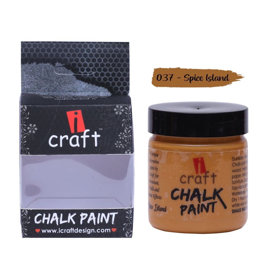 iCraft Chalk Paint Spice Island - Jar of 100 ML
