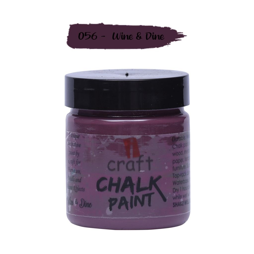 iCraft Chalk Paint Wine & Dine - Jar of 100 ML